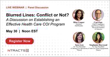 [Webinar On-Demand] Blurred Lines: Conflict or Not? Establishing an Effective Healthcare COI Program