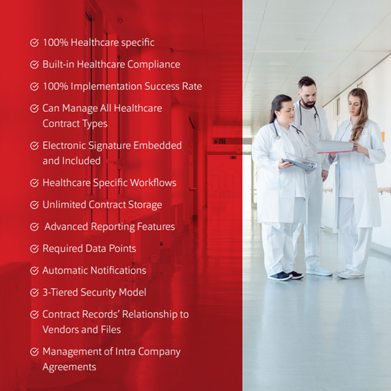 Top Healthcare CLM Features