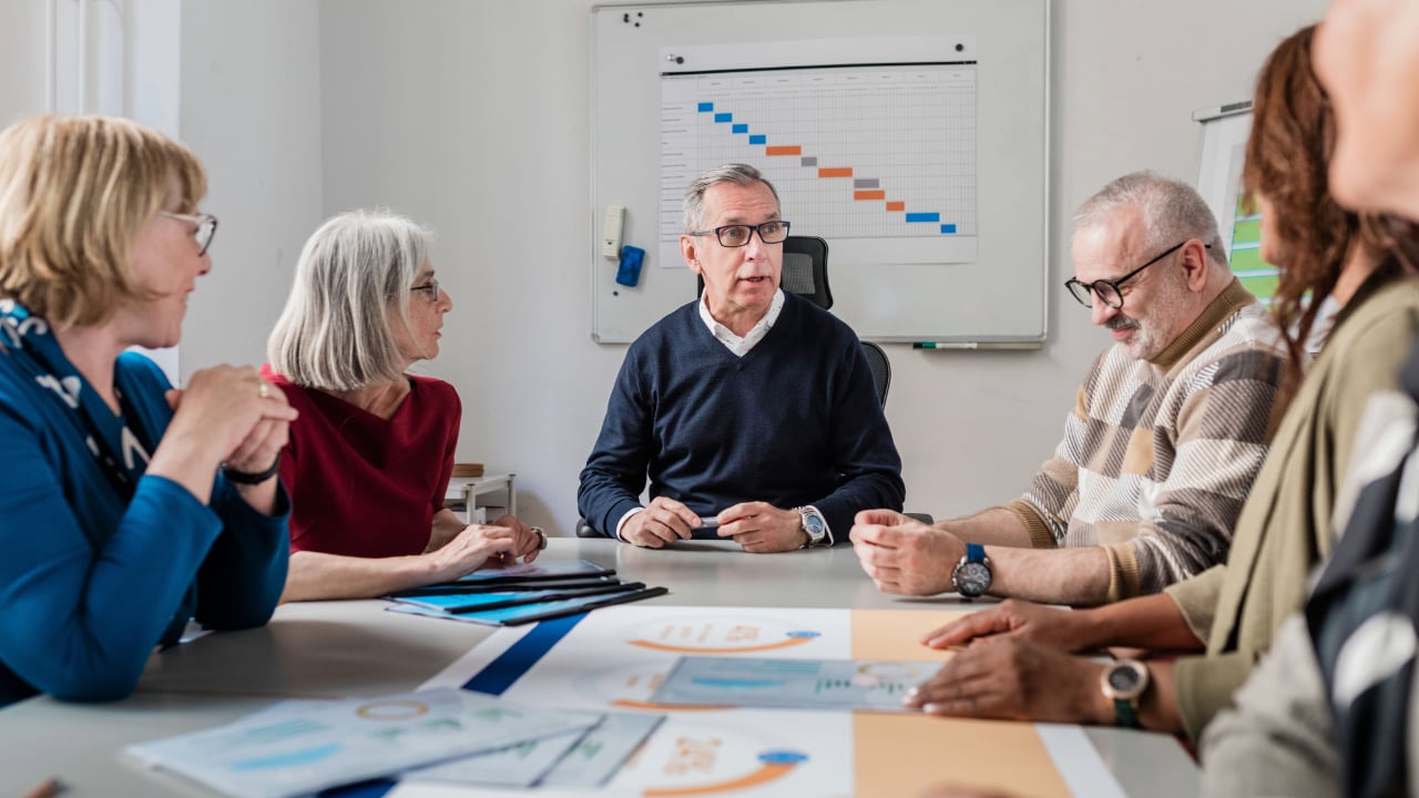 Best practices for presenting monthly financial information to board members.