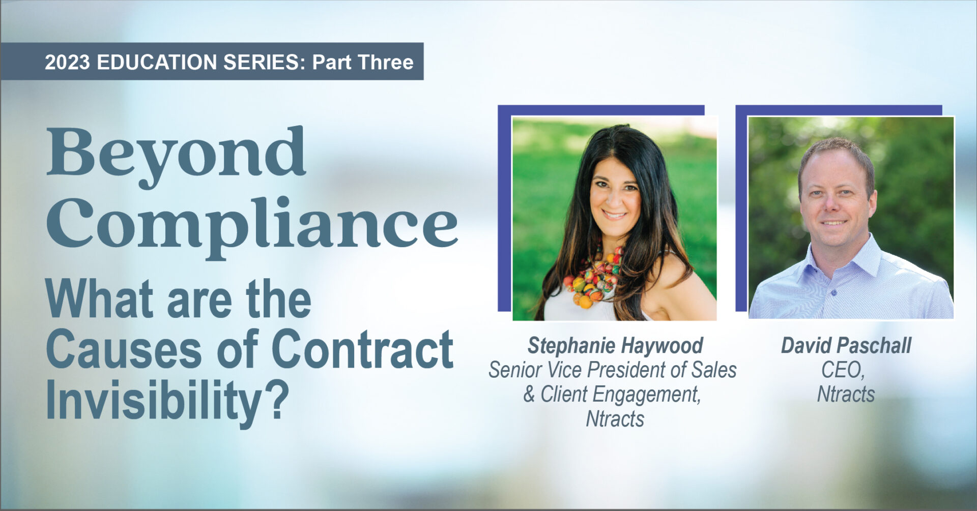 Beyond Compliance: What are the Causes of Contract Invisibility?