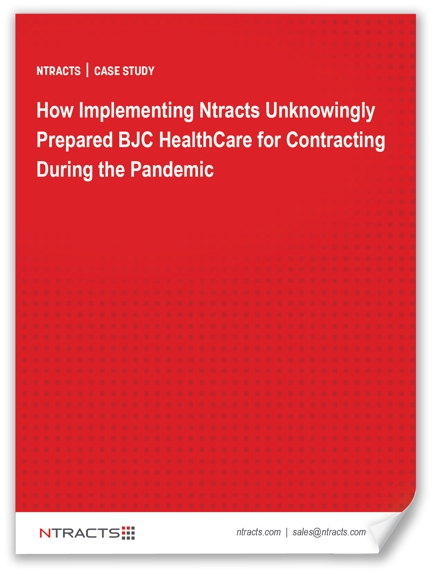Case Study: How implementing Ntracts unknowingly prepared BJC HealthCare for contracting during the pandemic
