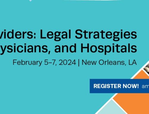 AHLA Advising Providers: Legal Strategies for AMCs, Physicians, and Hospitals  |  Sponsor & Exhibitor